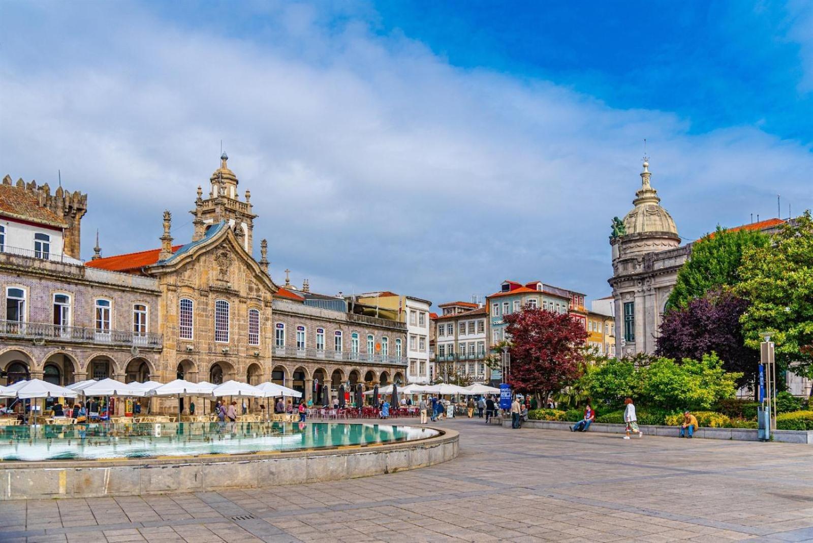Historic House Apartment Braga Bagian luar foto